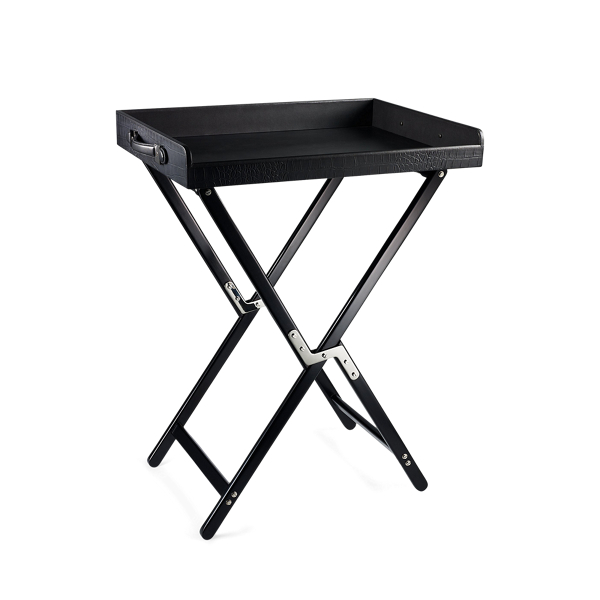 Polo Ralph Lauren Gavin Tray Stand In Black