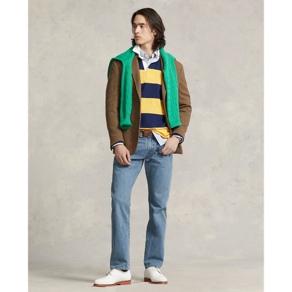 Polo Ralph Lauren Hampton Relaxed Straight Jean In Medium Indigo