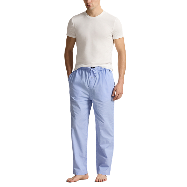 Cut for a relaxed fit from breathable woven cotton, these sleep trousers will become a year-round favourite.