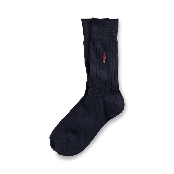 Rib-knit Trouser Socks