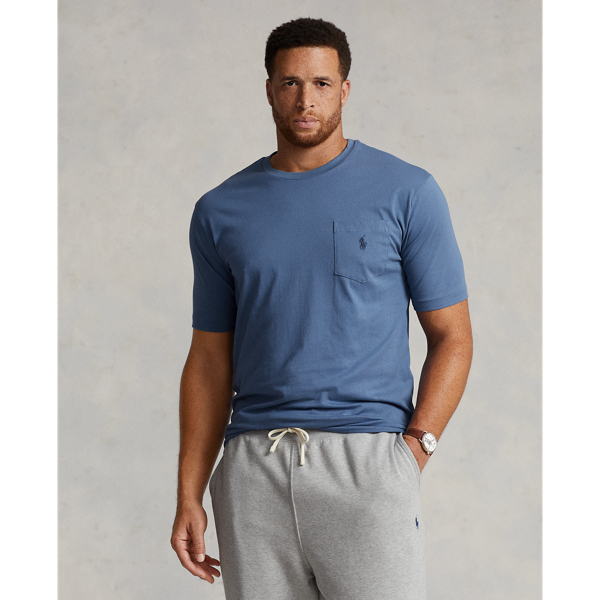 Polo Ralph Lauren Jersey Pocket T-shirt In Carson Blue