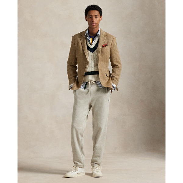 Polo Ralph Lauren Fleece Sweatpant In Light Sport Heather