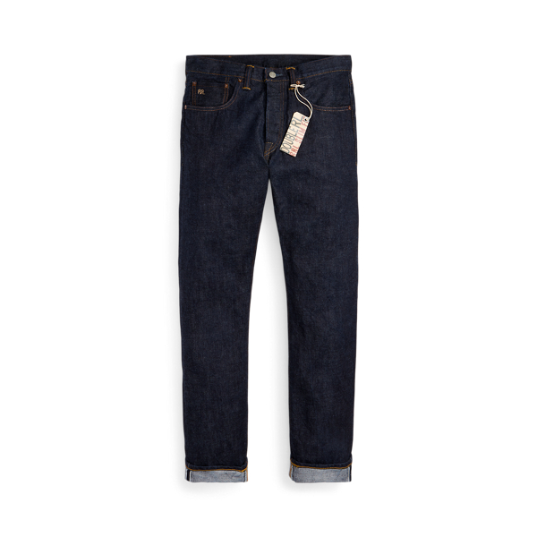Jean slim rincé à lisière selvedge - RRL - Modalova