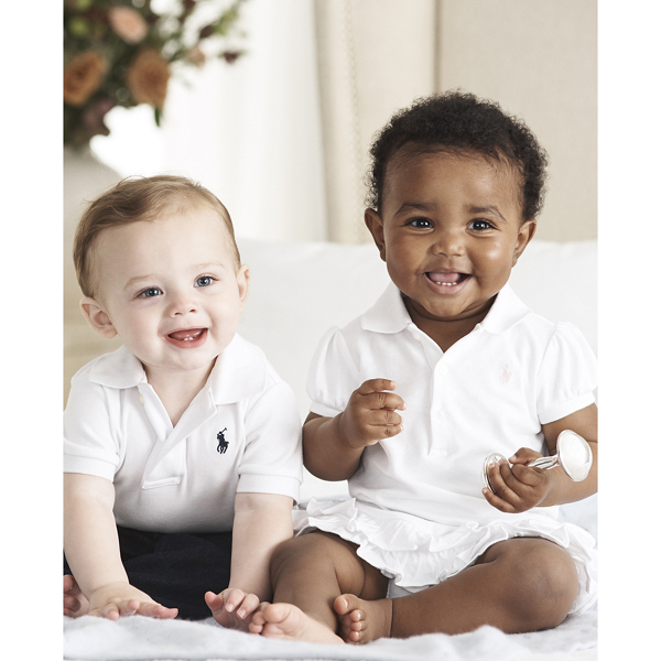 Polo Ralph Lauren Logo-embroidered Short-sleeve Polo Shirt In White