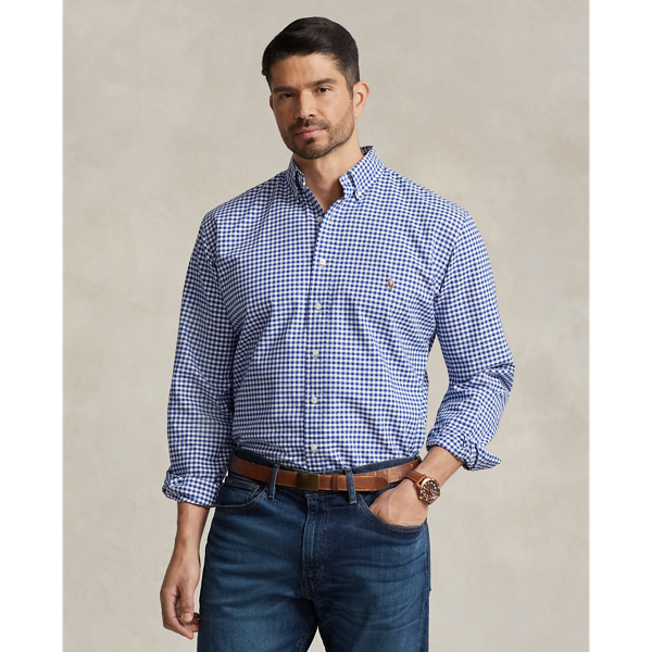 Grandes Tailles - Chemise Oxford vichy - Big & Tall - Modalova
