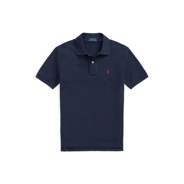 Polo Ralph Lauren The Iconic Mesh Polo Shirt In Refined Navy
