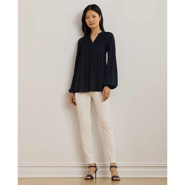Pantalon skinny en sergé stretch - Lauren - Modalova