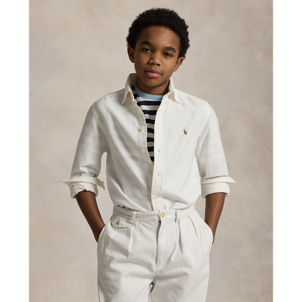 Polo Ralph Lauren Ralph Lauren The Iconic Oxford Shirt In White