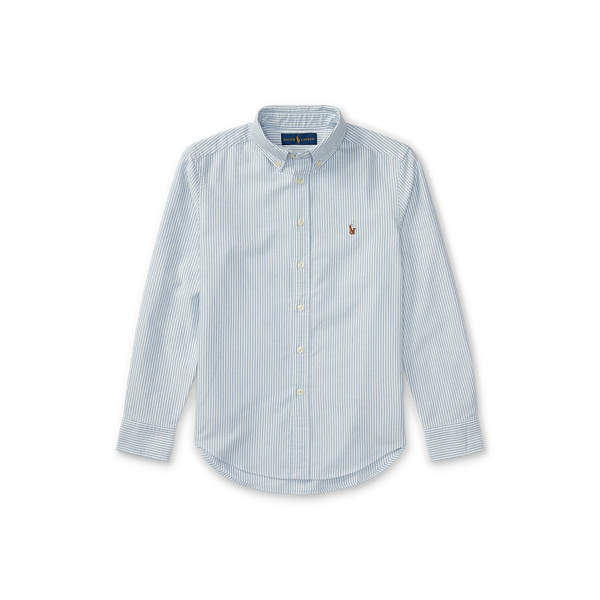 Camicia Oxford a righe in cotone Ralph Lauren