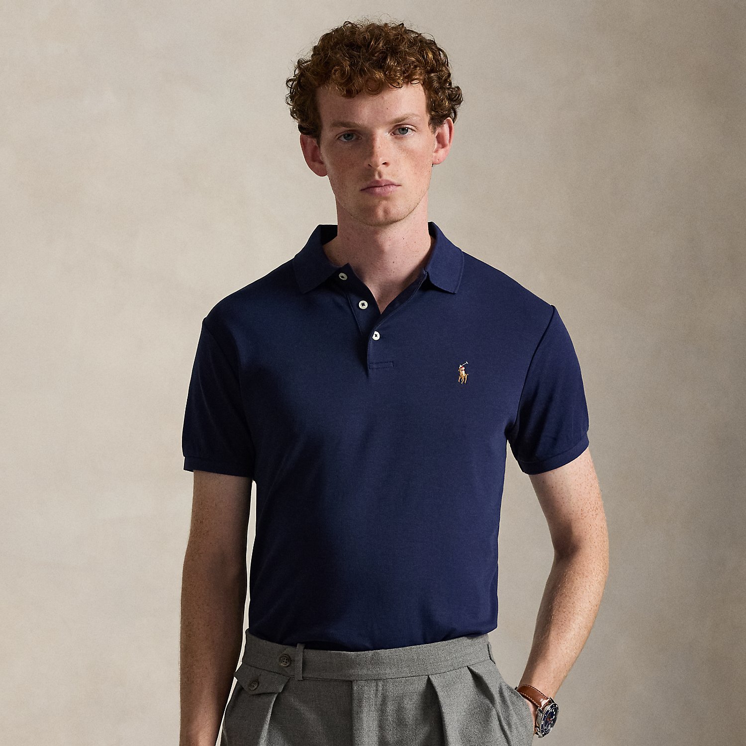 Slim Fit Soft-Touch Polo Shirt