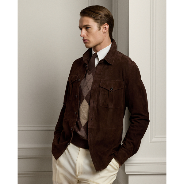 Suede Overshirt