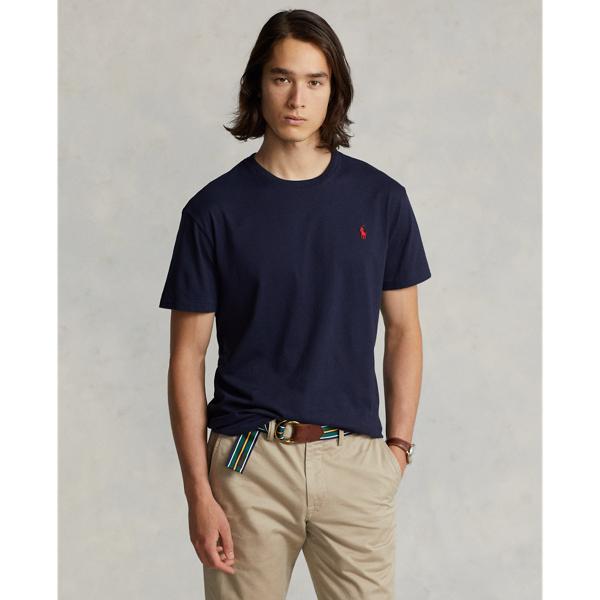 Washed for a perfectly broken-in look and feel, this cotton T-Shirt is a Polo essential you'll reach for again and again.