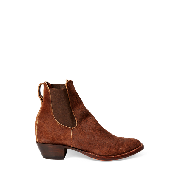 Bottes Chelsea Plainview en daim - RRL - Modalova
