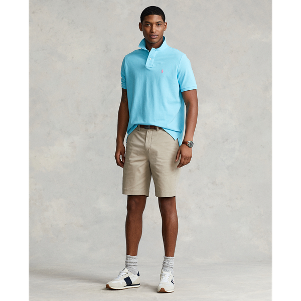 Polo Ralph Lauren Stretch Chino Shorts In Khaki Tan