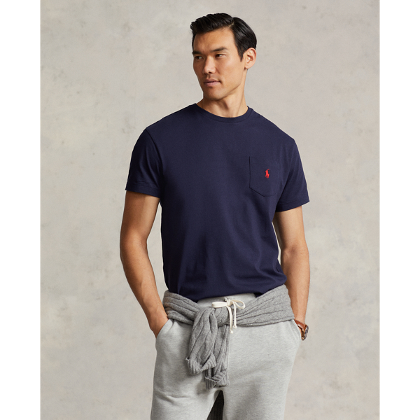 Washed for a perfectly broken-in look and feel, this cotton T-Shirt is a Polo essential you'll reach for again and again.