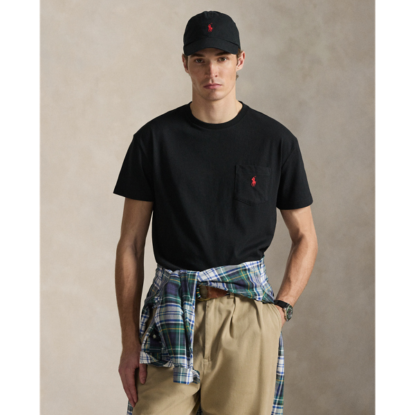 Washed for a perfectly broken-in look and feel, this cotton T-Shirt is a Polo essential you'll reach for again and again.