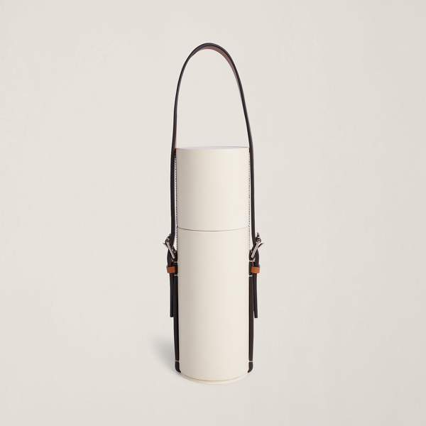 Polo Ralph Lauren Wyatt Single Wine Tote In Brown / Cream