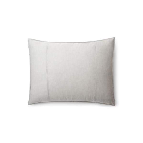 Polo Ralph Lauren Graydon Mélange Sham In Fog