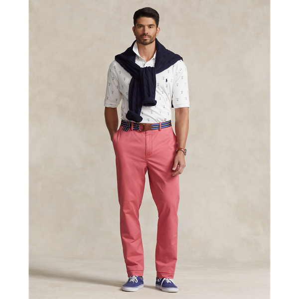 Polo Ralph Lauren Stretch Classic Fit Chino Pant In Nantucket Red