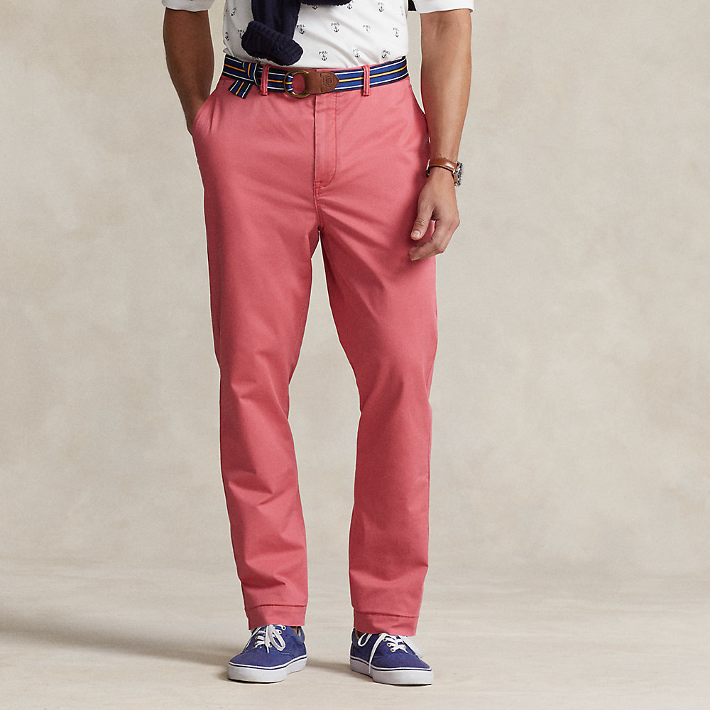 Polo Ralph Lauren Stretch Classic Fit Chino Pant In Nantucket Red
