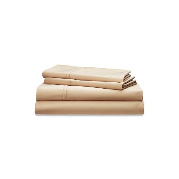 Polo Ralph Lauren Spencer Sateen Sheet Set In Flax