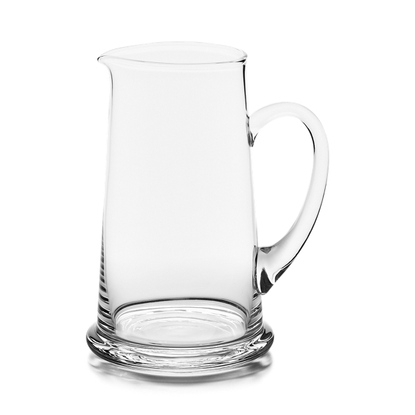 Polo Ralph Lauren Ethan Glass Pitcher In Clear