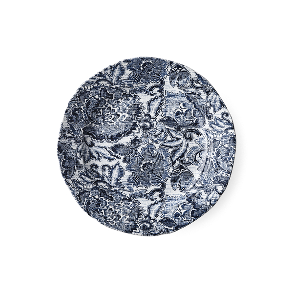Polo Ralph Lauren Faded Peony Salad Plate In Indigo