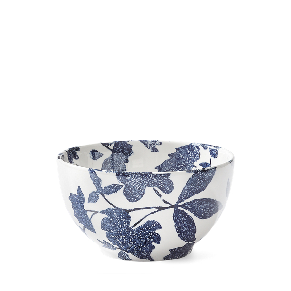 Shop Ralph Lauren Garden Vine Ice Cream Bowl In Indigo