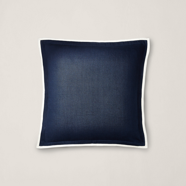 Ralph Lauren Branford Euro Sham In Blue