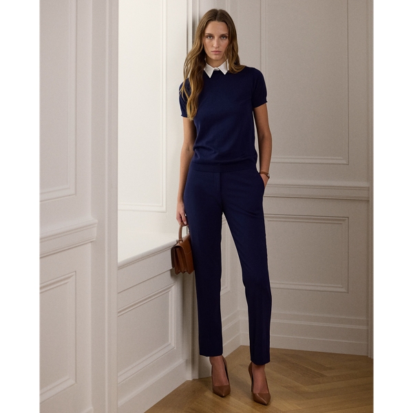 Simone Wool Crepe Trouser - Collection - Modalova