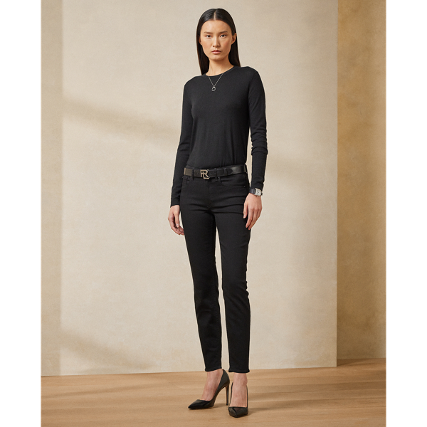 Shop Collection 400 Matchstick Super-slim Jean In Black