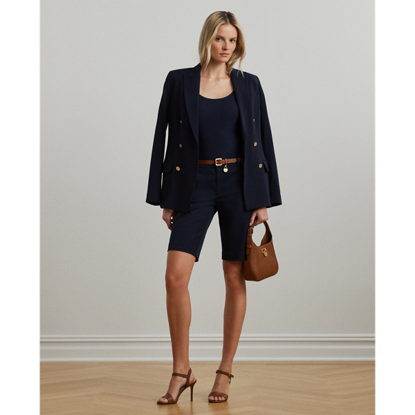 Ralph Lauren Bi-stretch Twill Short In Lauren Navy