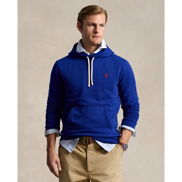 Ralph Lauren The Rl Fleece Hoodie In Heritage Royal