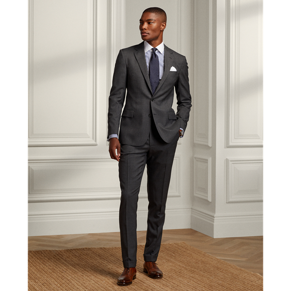 POLO RALPH LAUREN GREGORY HAND-TAILORED WOOL TWILL SUIT