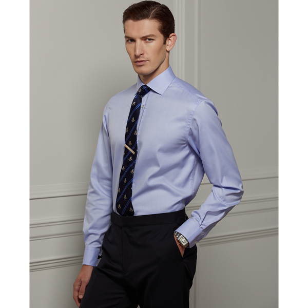 Chemise en sergé infroissable - Purple Label - Modalova