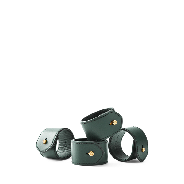 Polo Ralph Lauren Wyatt Napkin Rings In Green