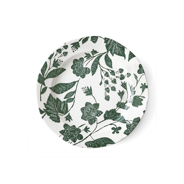 Shop Ralph Lauren Garden Vine Salad Plate In Green