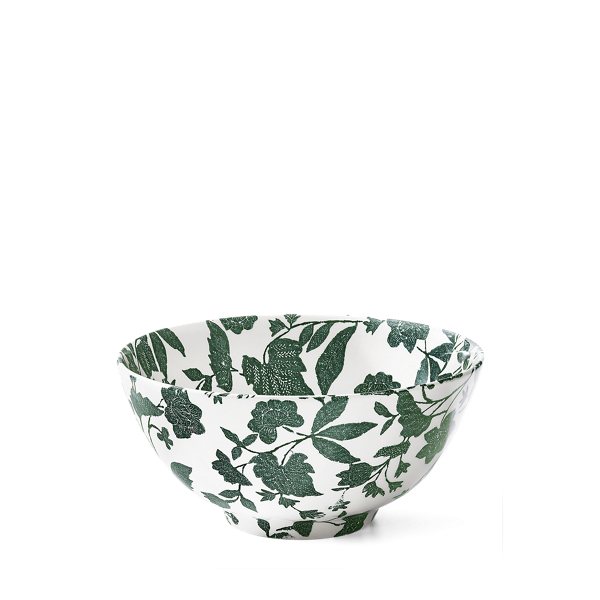 Polo Ralph Lauren Garden Vine Footed Bowl In Green