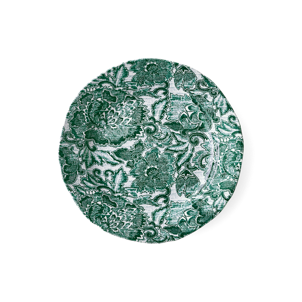 Polo Ralph Lauren Faded Peony Salad Plate In Green
