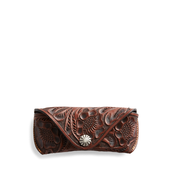 Étui en cuir repoussé à la main - RRL - Modalova