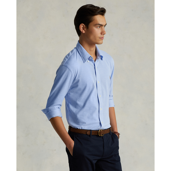 POLO RALPH LAUREN KNIT OXFORD SHIRT,0043733724