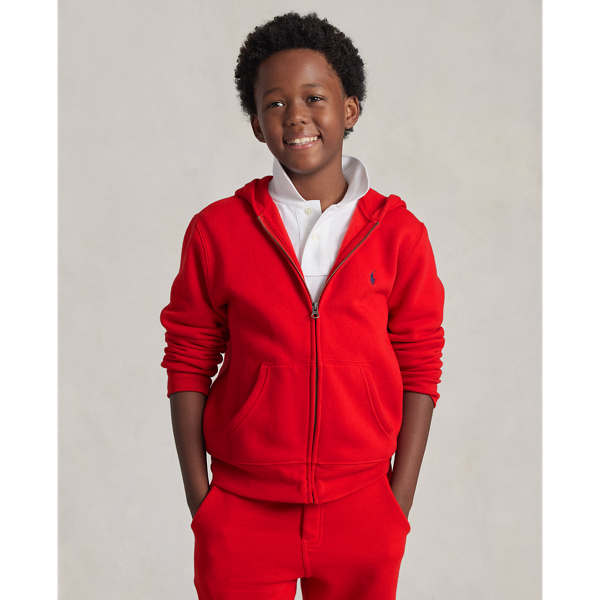 Polo Ralph Lauren Toddler And Little Boys Cotton Fleece Hoodie In Rl 2000 Red
