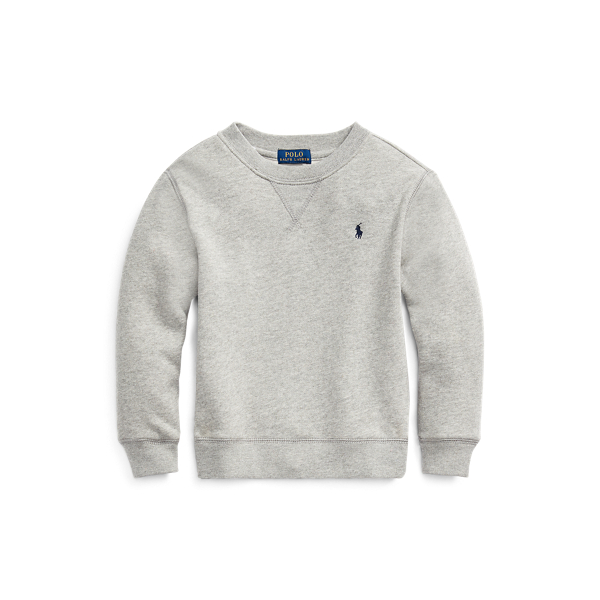 Ralph Lauren Kids' Fleece Sweatshirt In Gray
