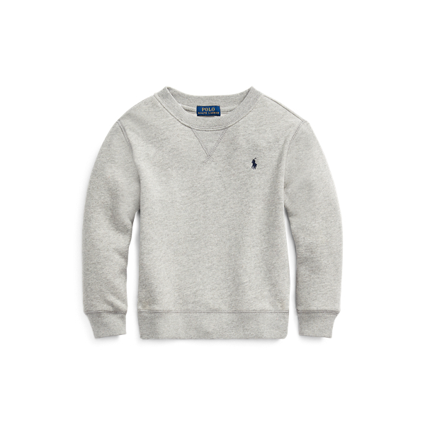 Ralph Lauren Kids' Fleece Sweatshirt In Grey