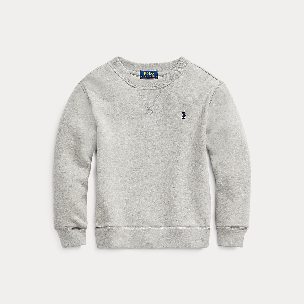 Ralph Lauren Kids' Fleece Sweatshirt In Grey