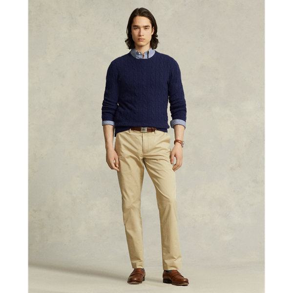 Pantalon chino droit stretch - Polo Ralph Lauren - Modalova