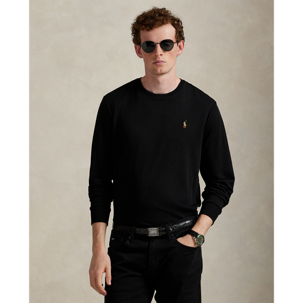 Featuring an ultra-smooth finish, this piece is made from the same fabric as our Soft Cotton Polo shirts.