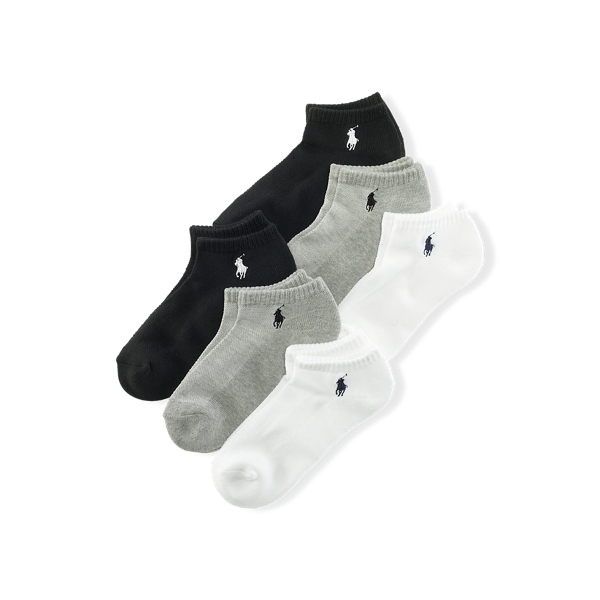 Shop Polo Ralph Lauren Low-profile Sport Sock 6-pack In Multi