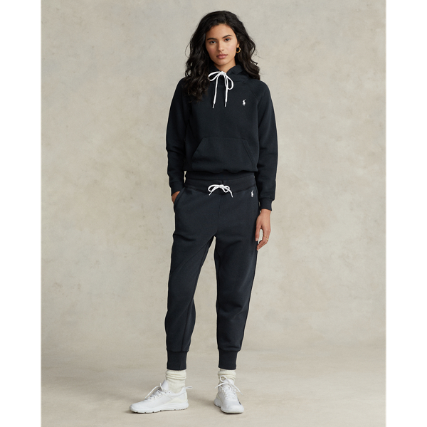 Crafted with soft cotton-blend fleece, these tracksuit bottoms are cut for a tapered fit and accented with our signature embroidered Pony.
