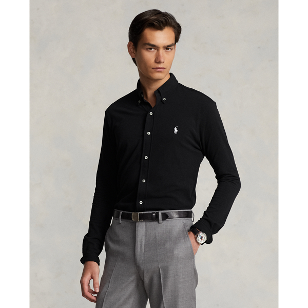 Chemise ultra-légère en coton piqué - Polo Ralph Lauren - Modalova